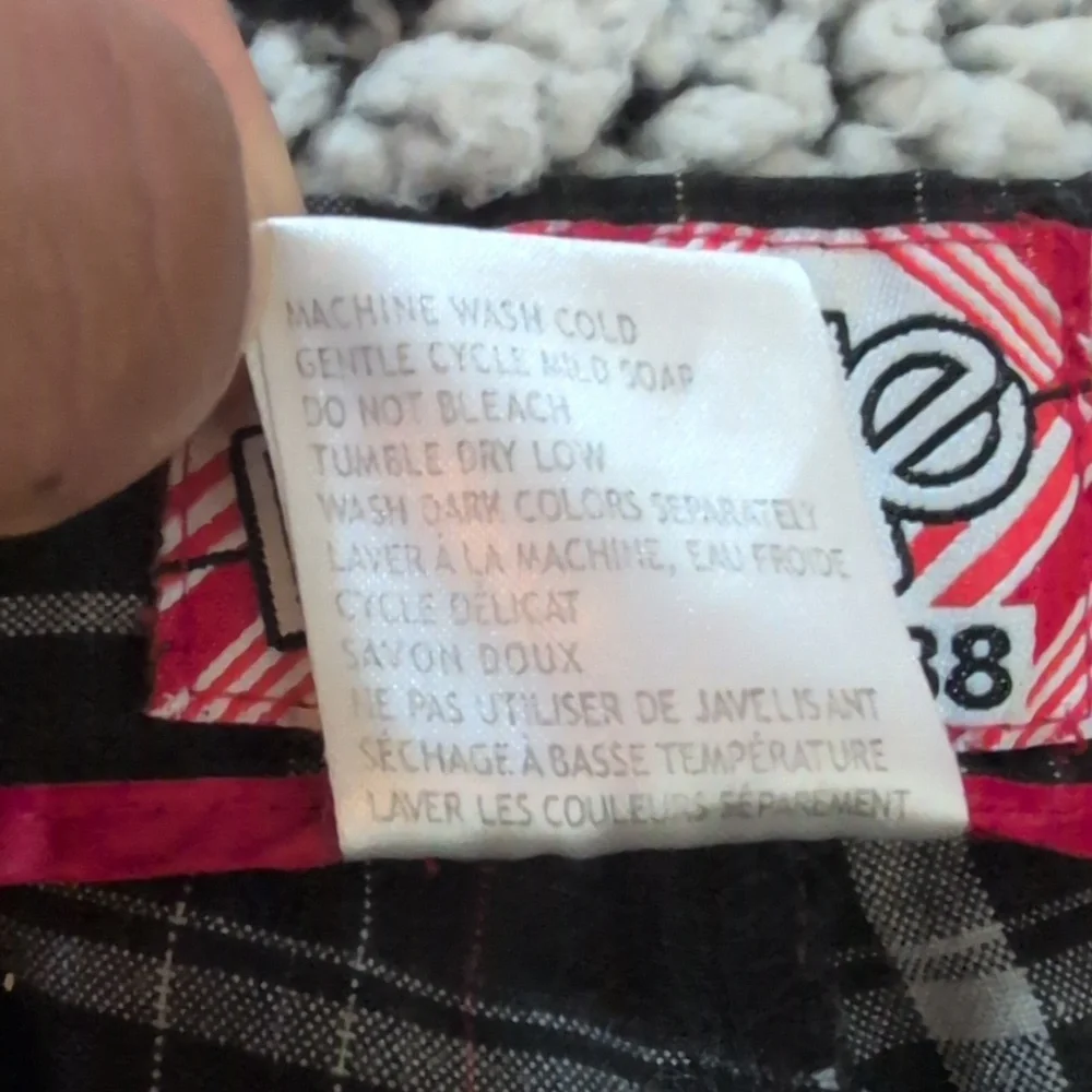 Ripzone | Black and Gray Plaid Men's Shorts - Picture 15 of 15